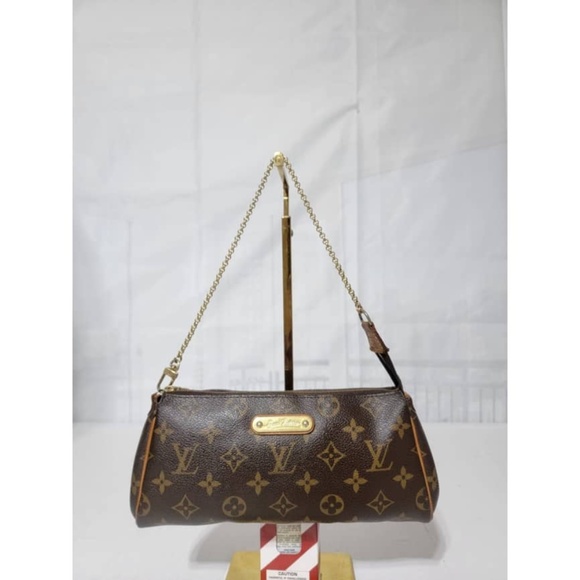 Louis Vuitton Handbags - Authentic Louis Vuitton Monogram Canvas Eva Pochette Bag Brown